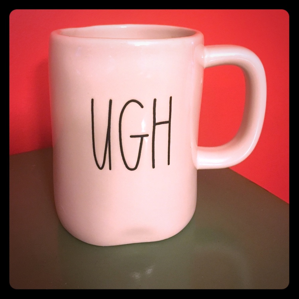 Rae Dunn UGH coffee mug